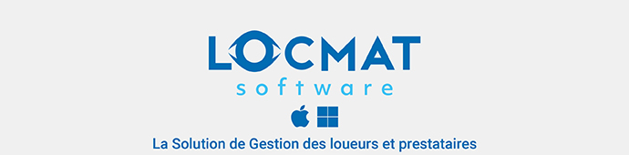 Locmat, le logiciel de gestion des loueurs et prestataires