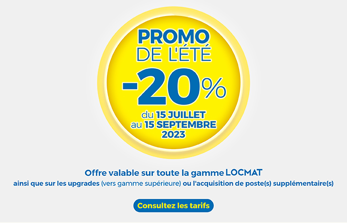 Voir les tarifs de la Promo Été 2023