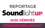 Reportage Soundlightup : LOCMAT SUR LE TERRAIN, AVIS VÉRIFIÉS DES UTILISATEURS