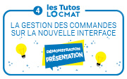 Tuto de présentation de la gestion des commandes sur la nouvelle interface